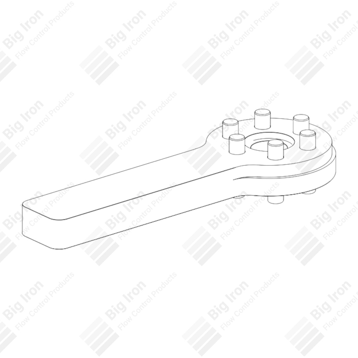 Plug Valve Wrench, FMC TE, 2" ULT150 / DR150 & DR200