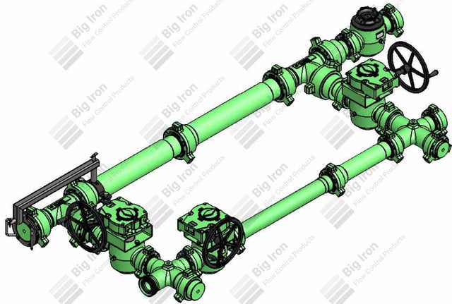 Single Barrel Debris Catcher 4” 3” Fig 1502 W/2.625” X 88” Screen 10000 Psi Nace Service